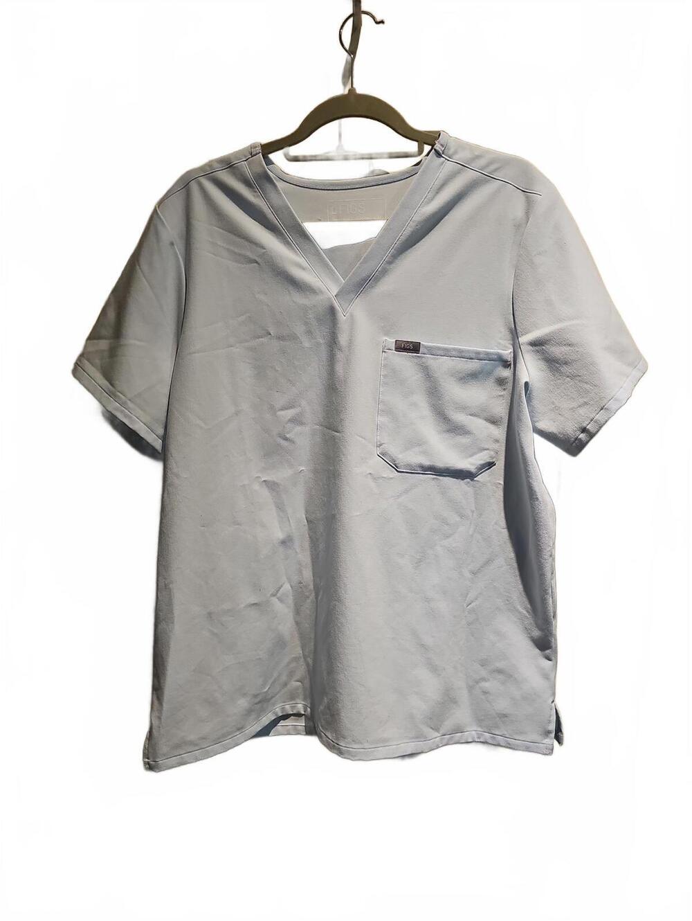 Figs Catarina one pocket powder blue (PO# 5543) Size XL women